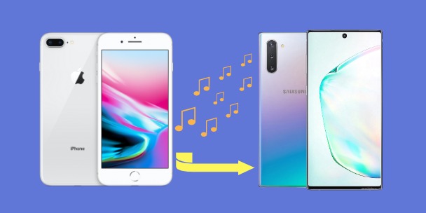 copy music from iPhone to Samsung Note 10