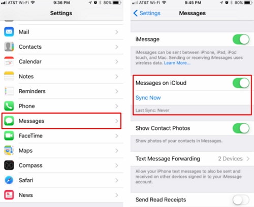 using mesasqlite to save iphone messages