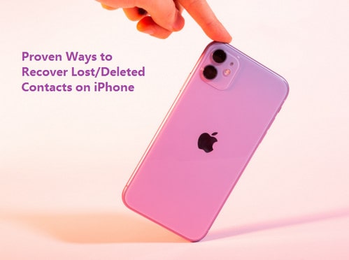 proven ways to recover contacts on iPhone