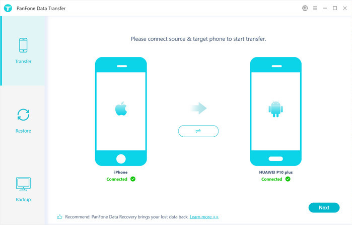 connect iPhone Huawei Mate XS