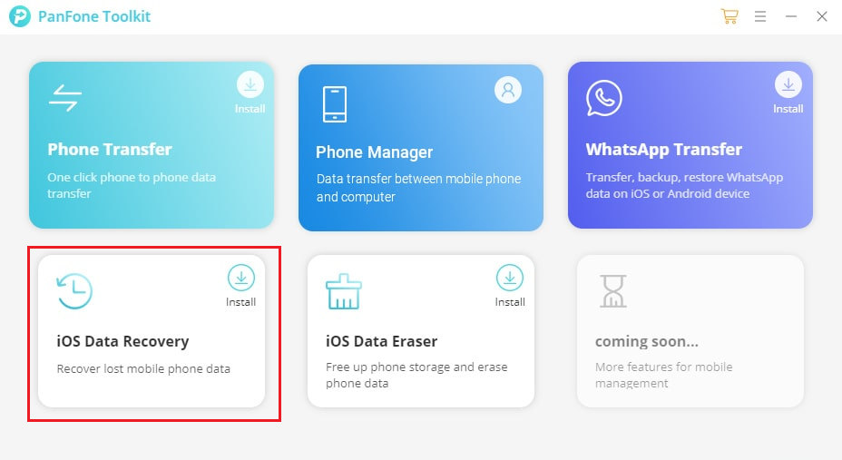 download iOS data recovery
