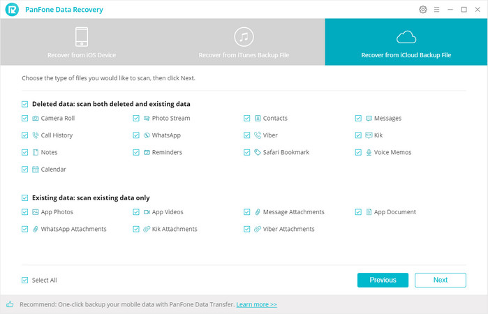 extract iCloud backup file