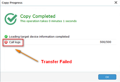 syncios transfer error recognize sd card data support